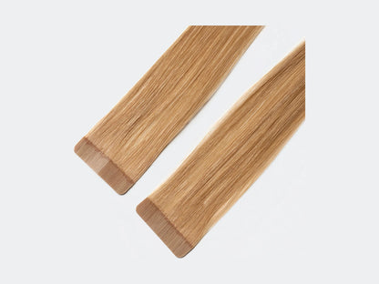 Tape Extensions 8, närbild på det förtejpade fästet